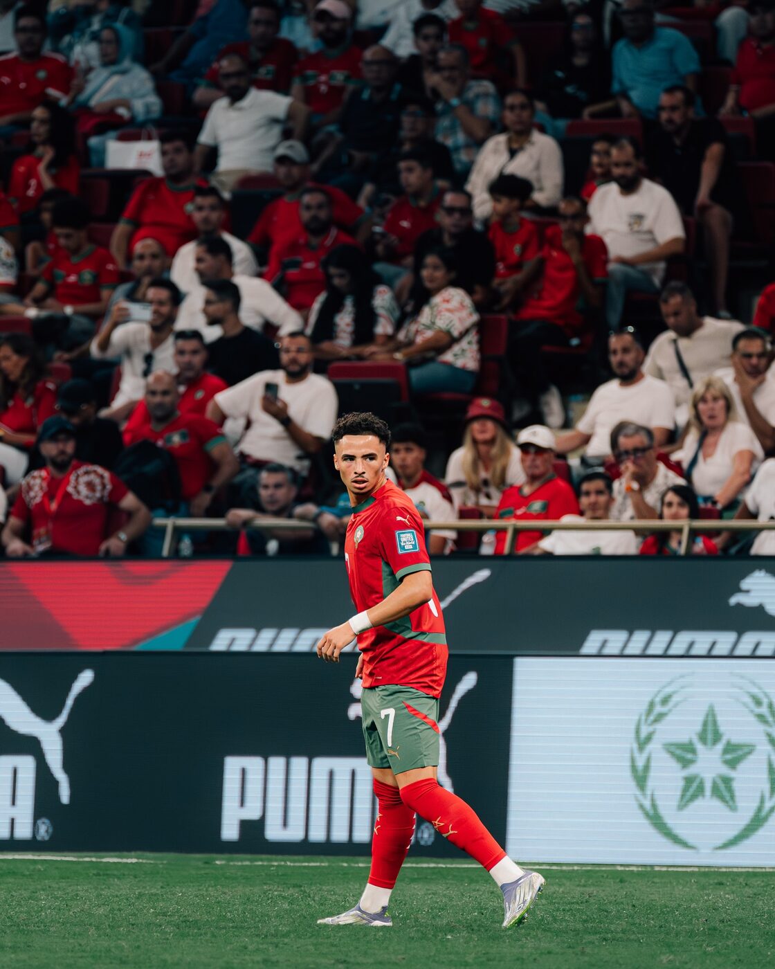 Sous le maillot du Maroc
